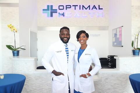 Drs. Abraham & Kristen Hollist, Optimal Health, Miami Gardens, Florida